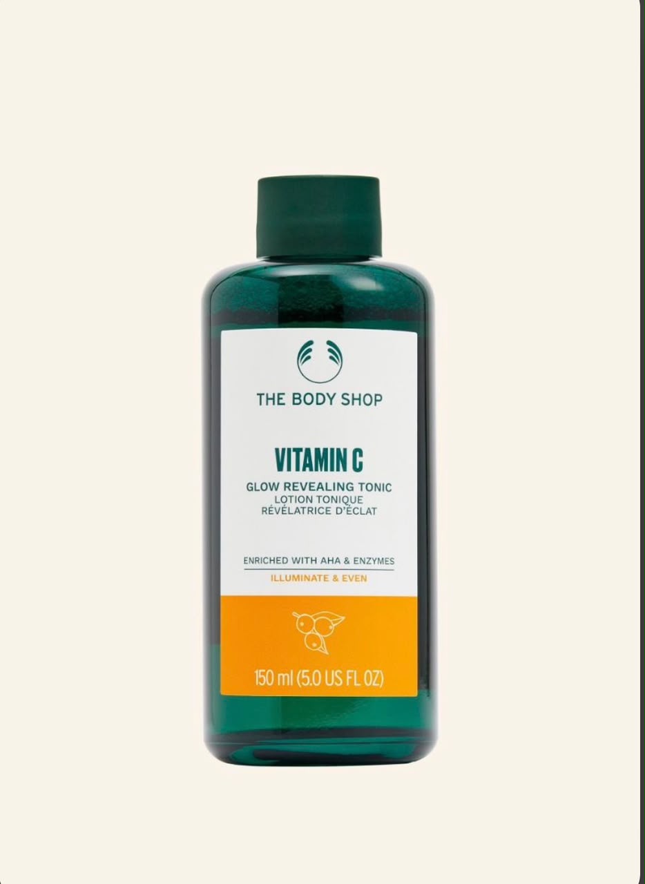 The Body Shop Vitamin C Glow Revealing Tonic 160ml bottle